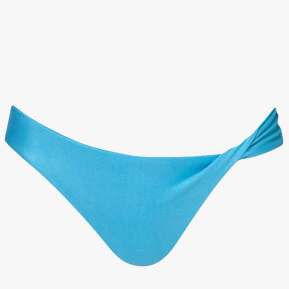 NWT Baobab Maple Bikini Swim Bottoms in Azure Blue Size Medium - Picture 2 of 7